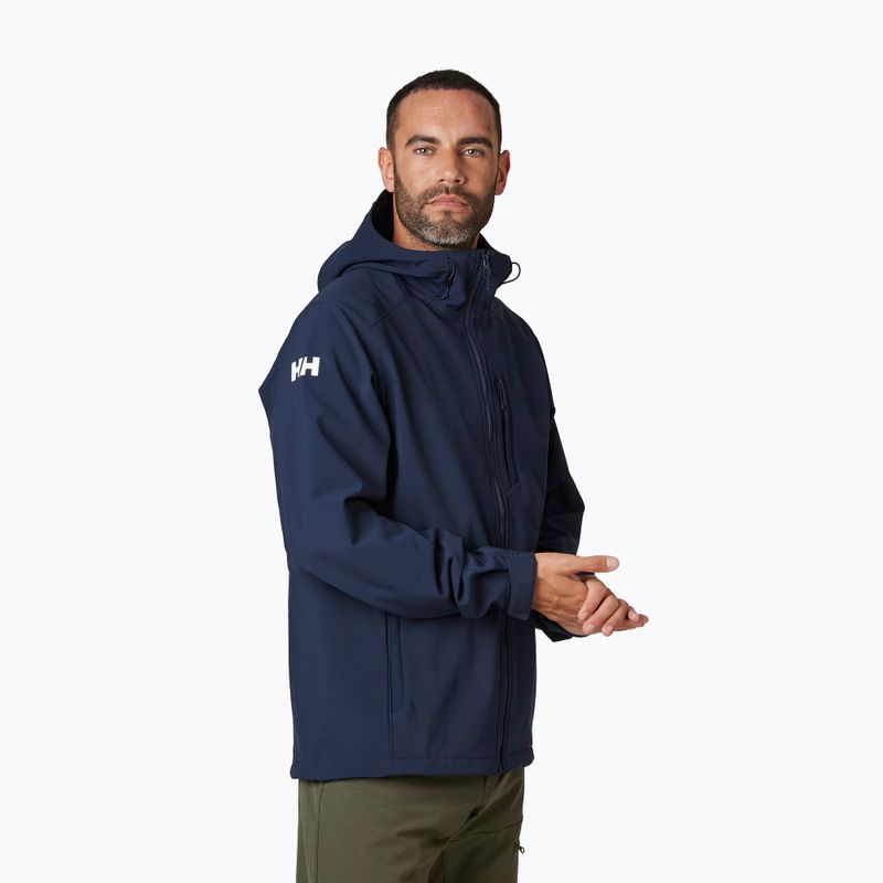 Helly Hansen ανδρικό Paramount Hooded softshell jacket navy blue 62987_990