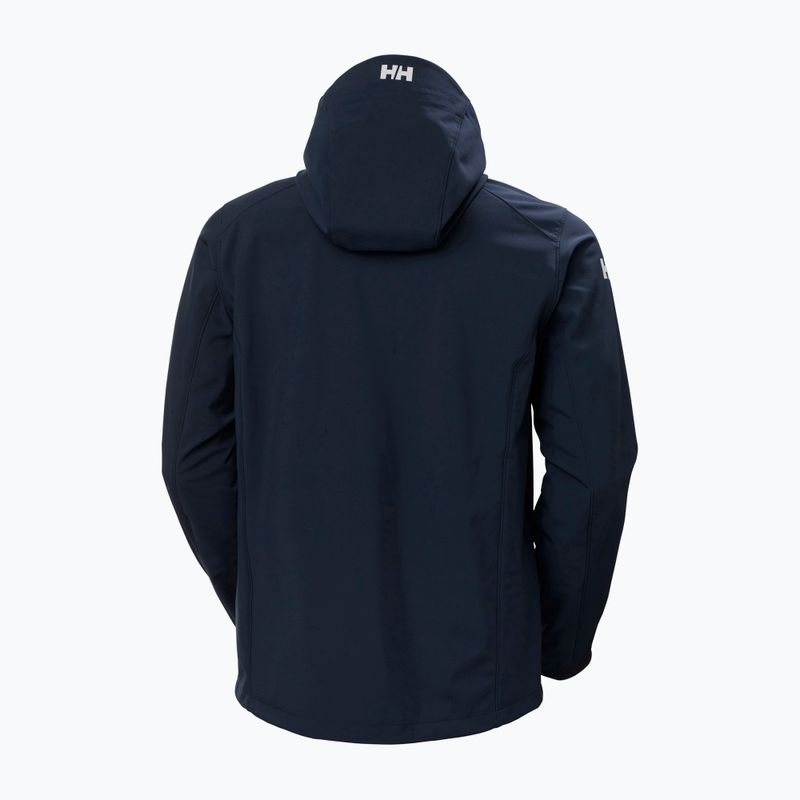 Helly Hansen ανδρικό Paramount Hooded softshell jacket navy blue 62987_990 4