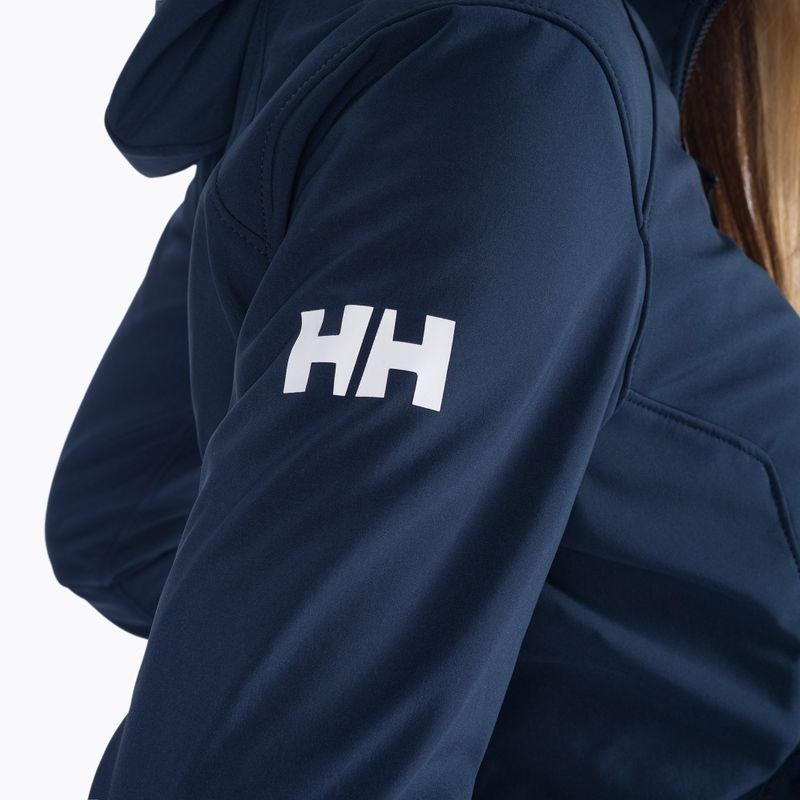 Helly Hansen γυναικείο softshell μπουφάν Paramount Hood navy blue 62988_597 4