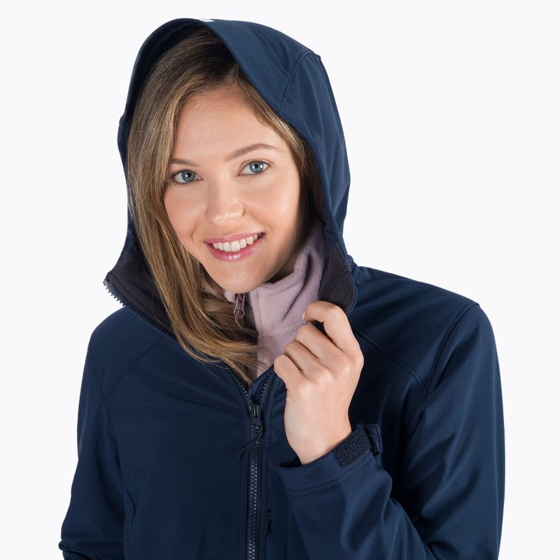 Helly Hansen γυναικείο softshell μπουφάν Paramount Hood navy blue 62988_597 5