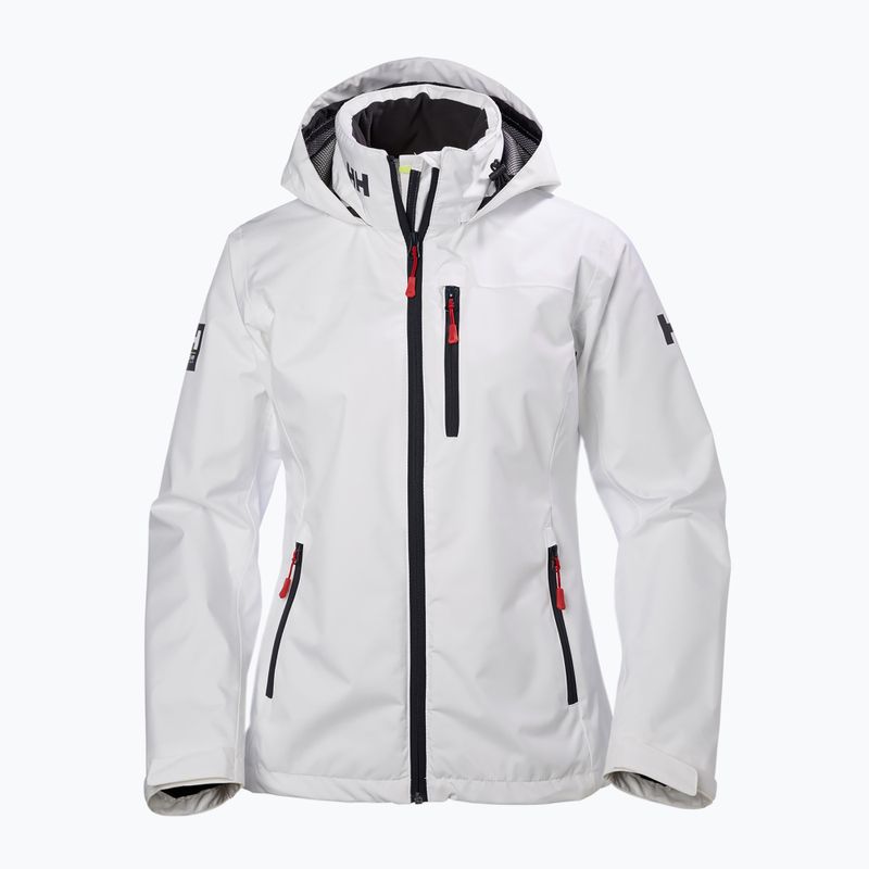 Helly Hansen Γυναικείο μπουφάν με κουκούλα Crew Midlayer Jacket Λευκό 33891_001 8