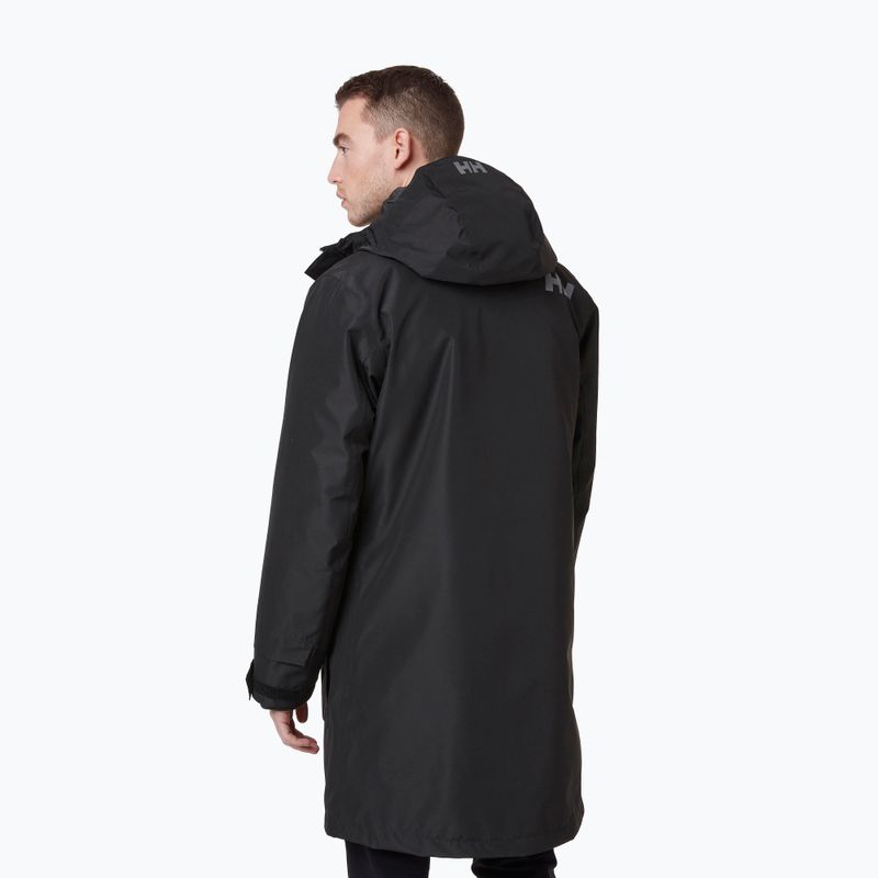 Helly Hansen ανδρικό μπουφάν βροχής Rigging Coat μαύρο 53508_990 2