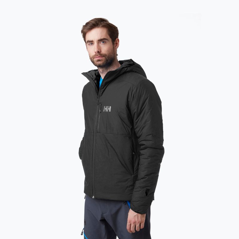 Helly Hansen ανδρικό χειμερινό μπουφάν Odin Stretch Hooded Insulator μαύρο 62833_991