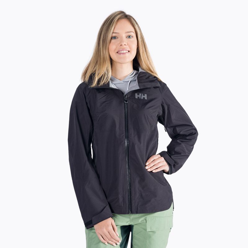 Helly Hansen γυναικείο hardshell μπουφάν Verglas 3L Shell 2.0 μαύρο 62757_990