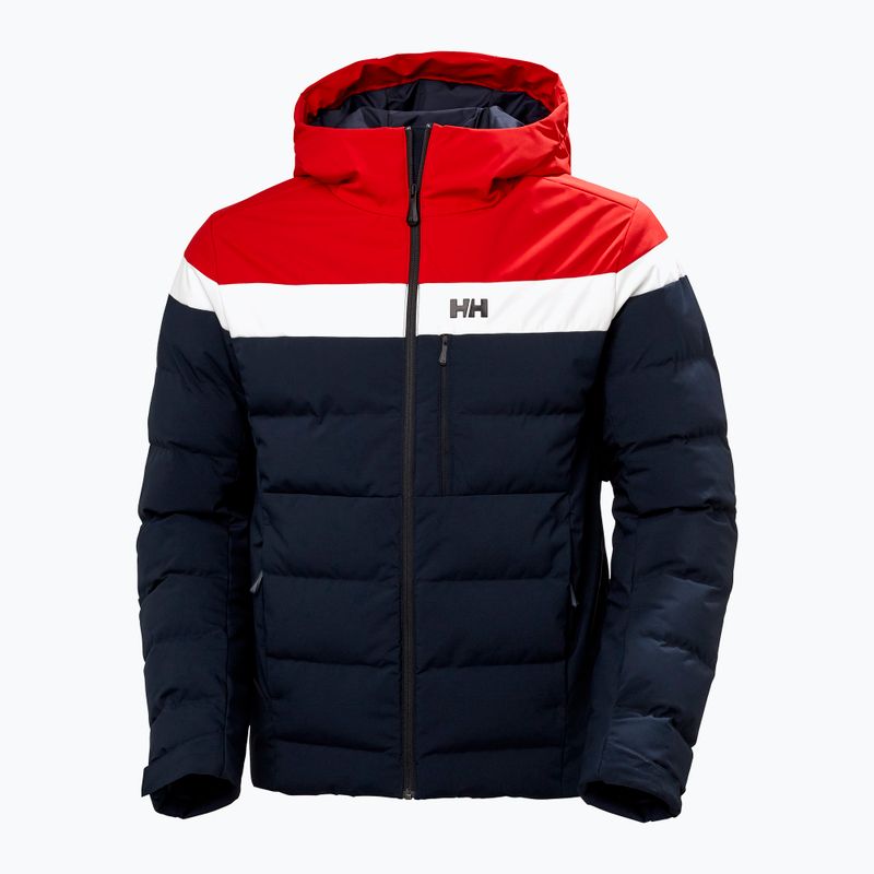 Helly Hansen ανδρικό μπουφάν σκι Bossanova Puffy μπλε και κόκκινο 65781_597 7