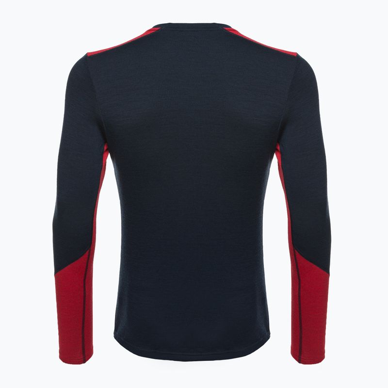 Ανδρικό θερμικό φούτερ Helly Hansen Lifa Merino Midweight Crew navy 2