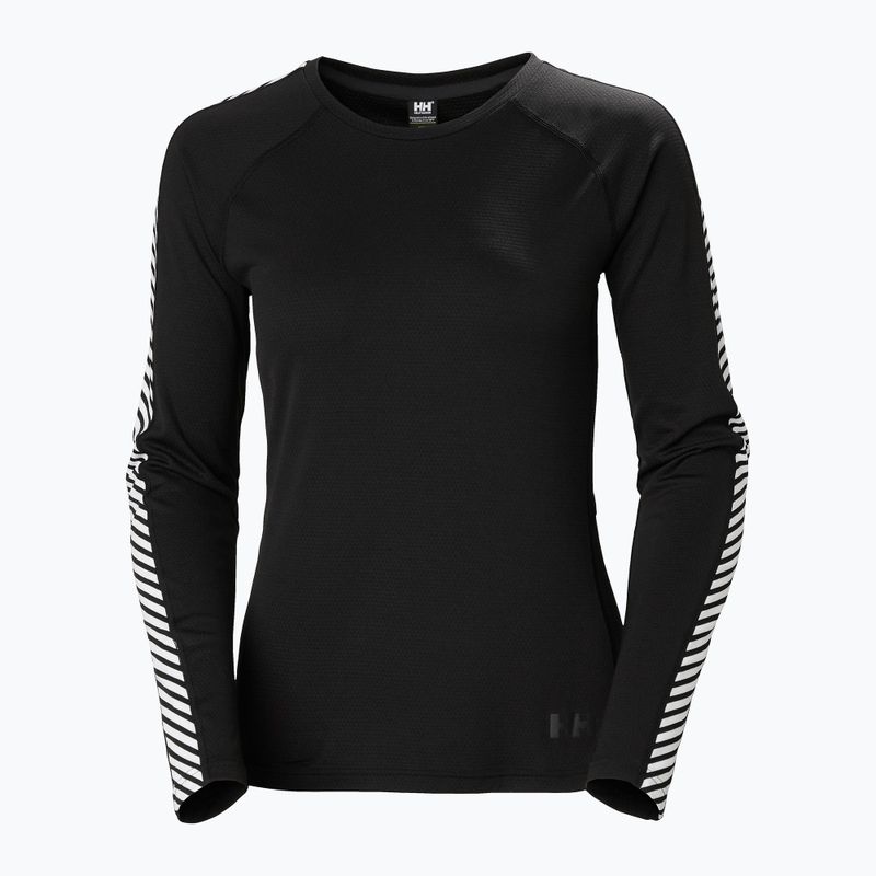 Γυναικείο θερμοδραστικό μακρυμάνικο Helly Hansen Lifa Active Stripe Crew black