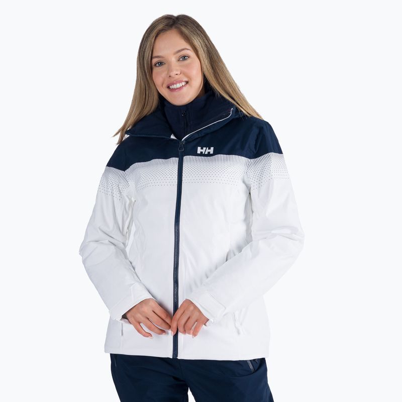 Helly Hansen Motionista Lifaloft γυναικείο μπουφάν σκι λευκό 65677_004