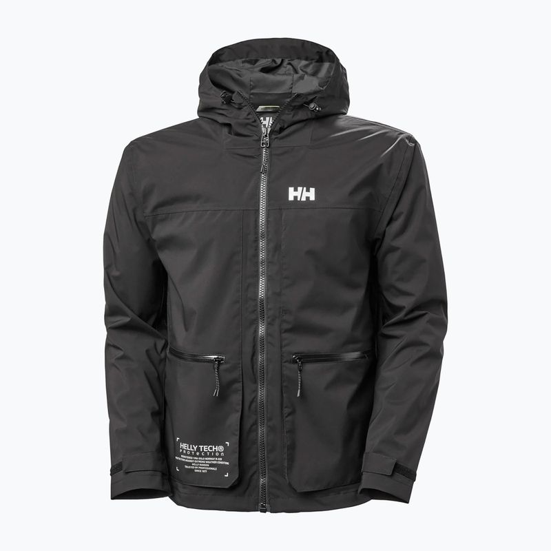 Ανδρικό μπουφάν βροχής με κουκούλα Helly Hansen Move μαύρο 53757_990 9