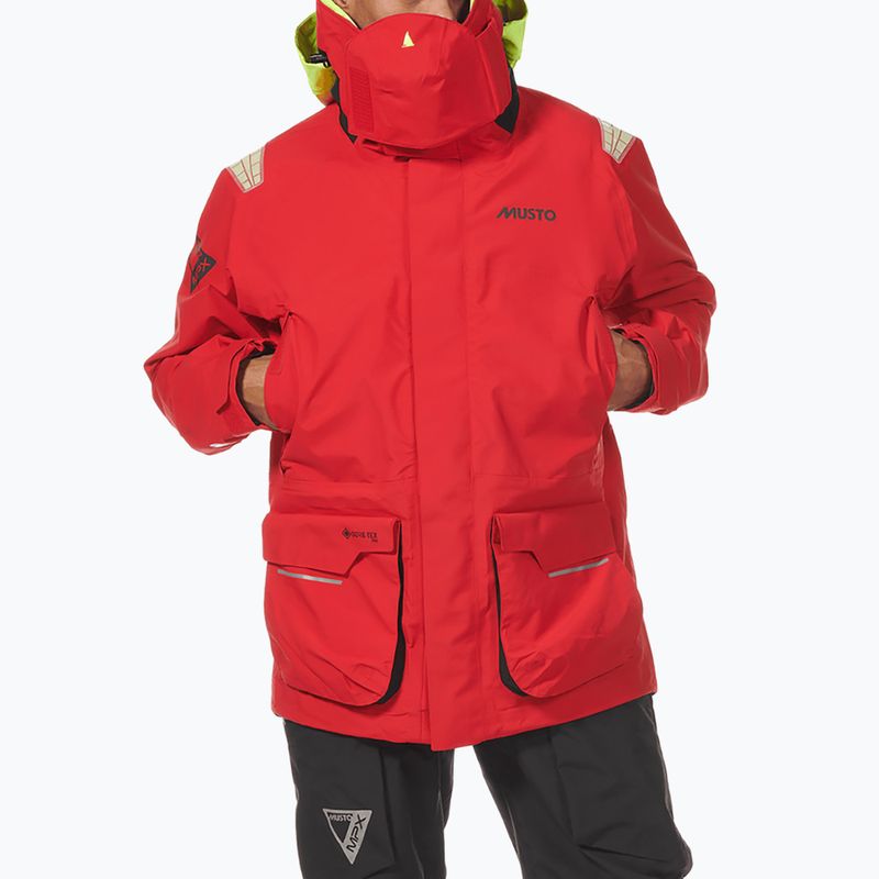 Ανδρικό ιστιοπλοϊκό μπουφάν Musto MPX Gore-Tex Pro Offshore 2.0 true red 5