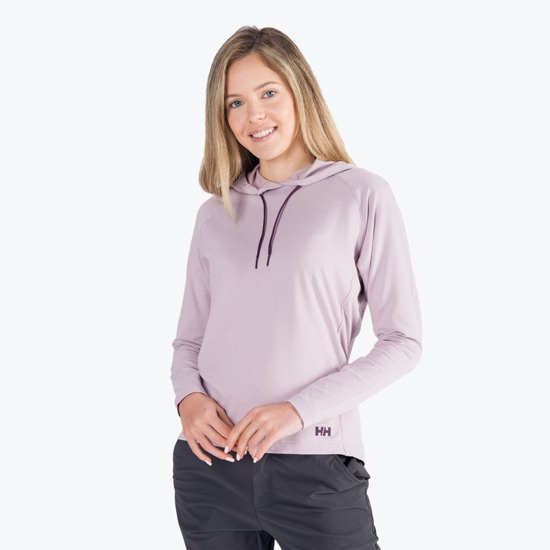 Helly Hansen γυναικείο trekking φούτερ Verglas Light Hoodie ανοιχτό ροζ 62964_692