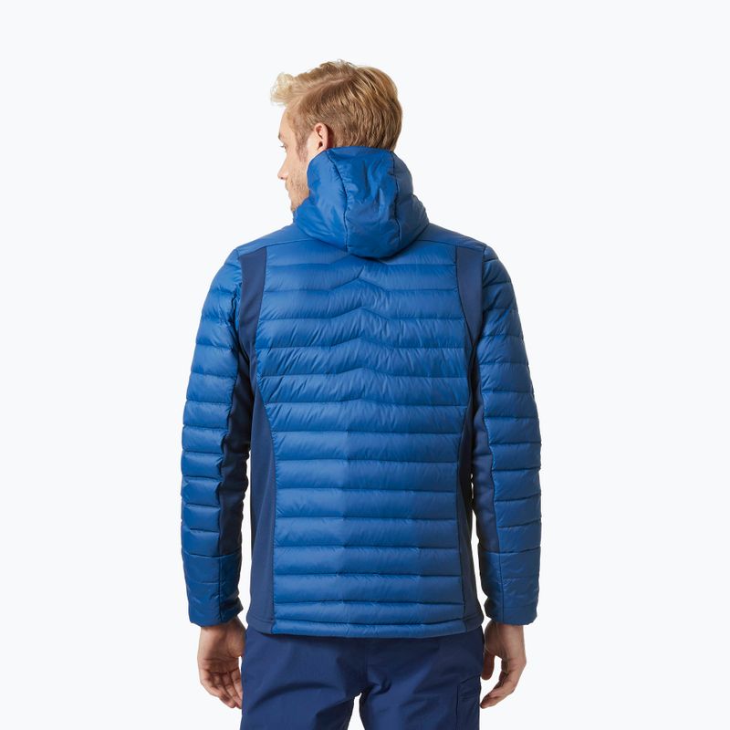 Helly Hansen ανδρικό Verglas Hooded Down Hybrid Ins μπουφάν μπλε 63007_606 2