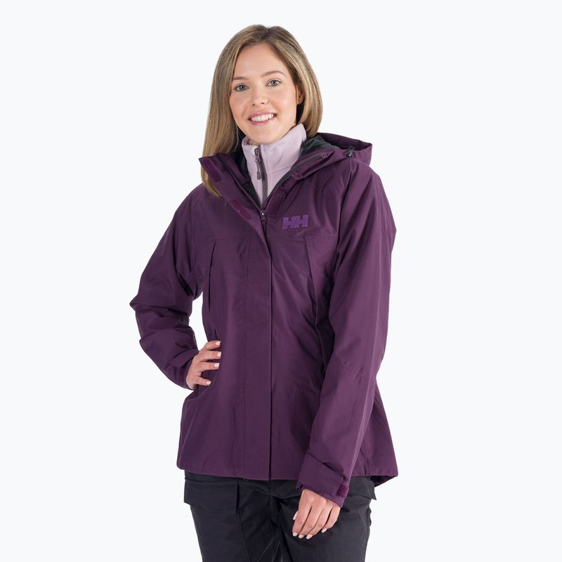 Helly Hansen γυναικείο μπουφάν σκι Banff Insulated μωβ 63131_670