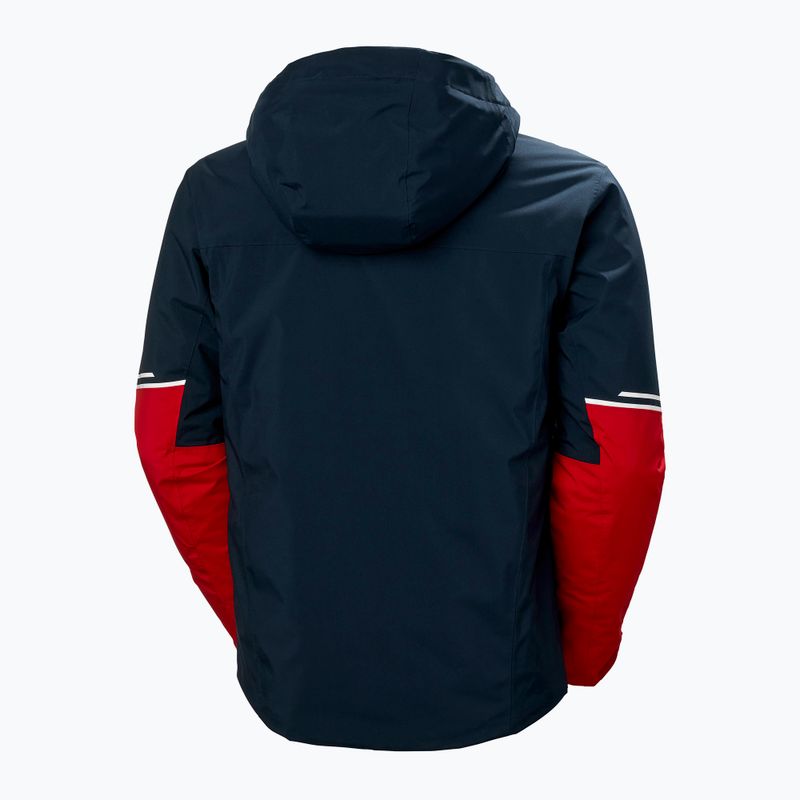 Helly Hansen ανδρικό μπουφάν σκι Carv Lifaloft μπλε και κόκκινο 65777_597 8