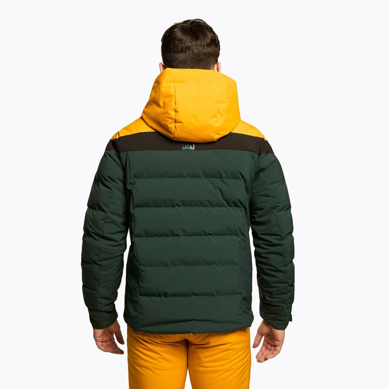 Helly Hansen ανδρικό μπουφάν σκι Bossanova Puffy πράσινο-κίτρινο 65781_495 3