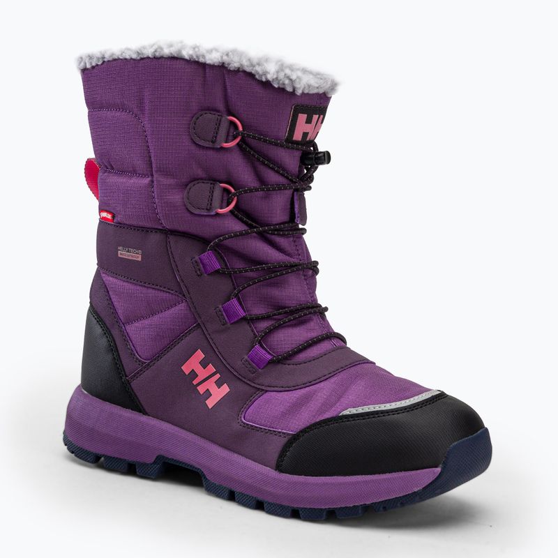 Παιδικές χειμερινές μπότες πεζοπορίας Helly Hansen Jk Silverton Boot Ht μοβ 11759_678