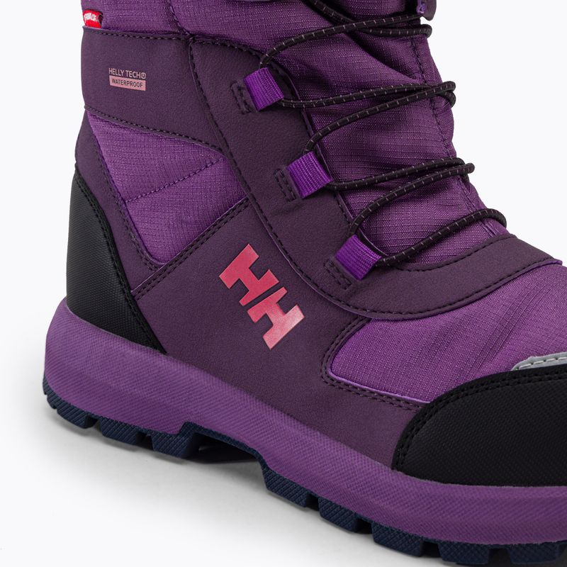 Παιδικές χειμερινές μπότες πεζοπορίας Helly Hansen Jk Silverton Boot Ht μοβ 11759_678 9