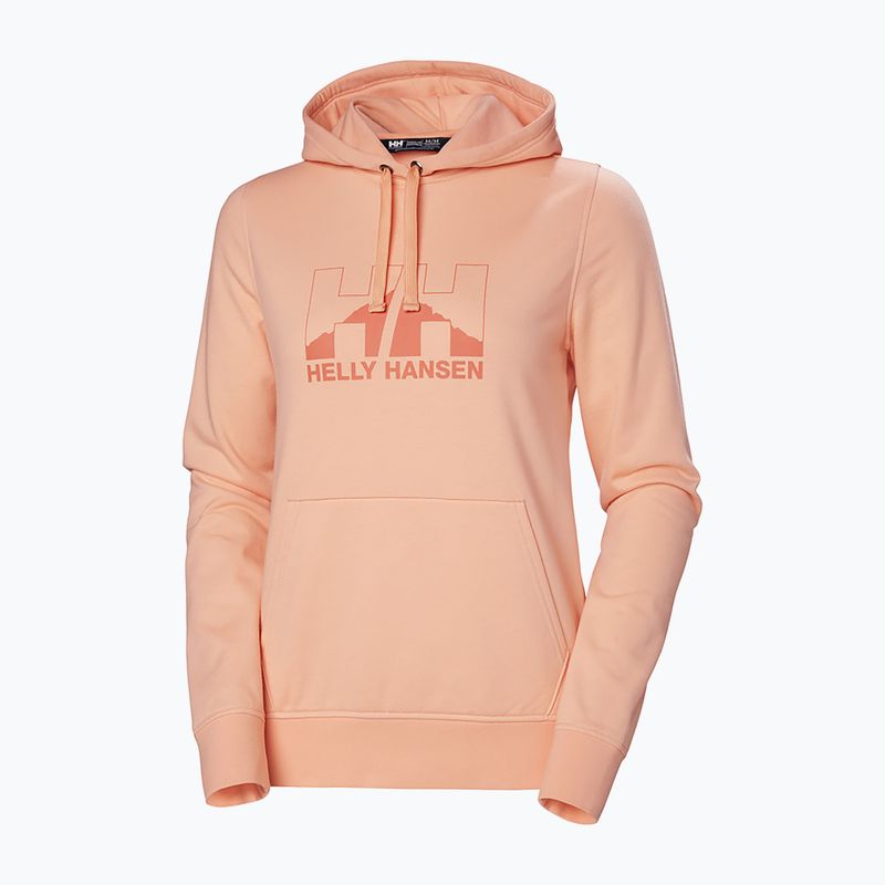 Γυναικείο φούτερ Trekking Helly Hansen Nord Graphic Pullover Hoodie πορτοκαλί 62981_058 8