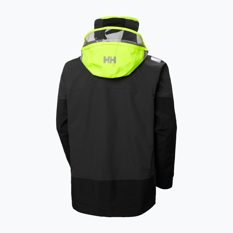 Ανδρικό μπουφάν ιστιοπλοΐας Helly Hansen Aegir Race 2.0 ebony 10