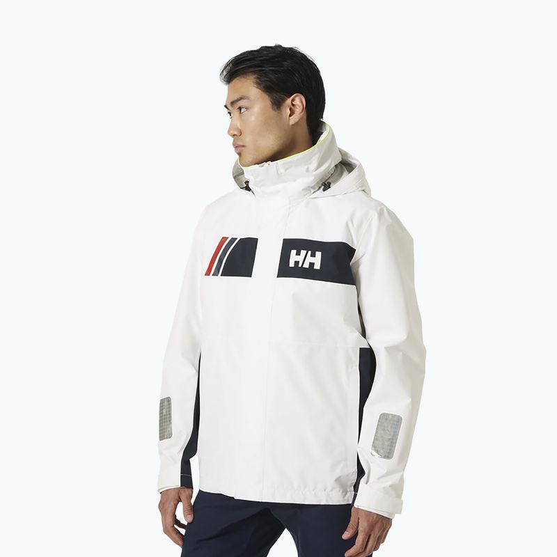 Helly Hansen ανδρικό μπουφάν ιστιοπλοΐας Newport Coastal λευκό 34290_001