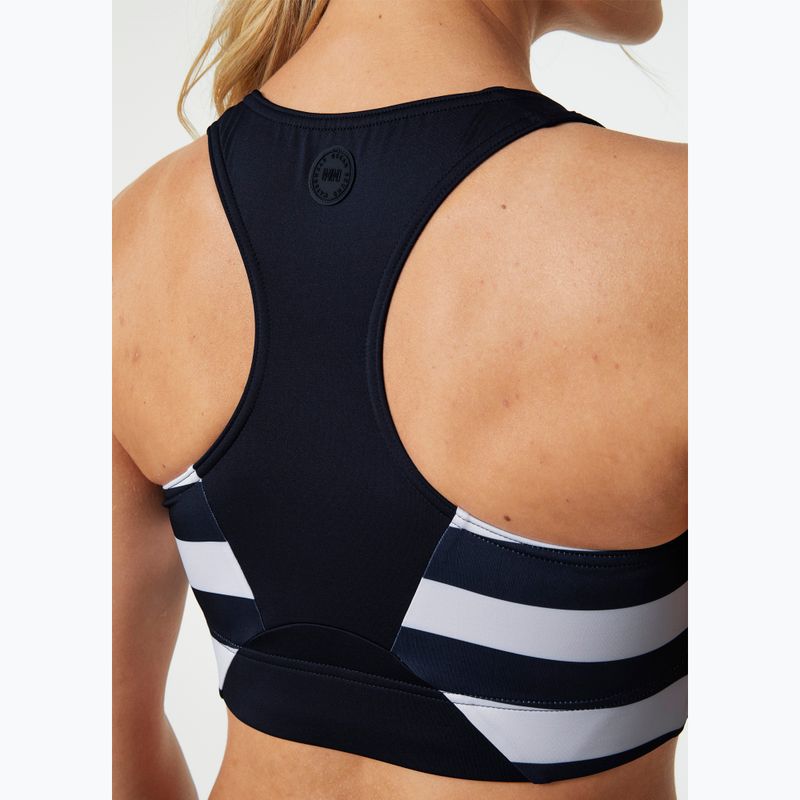 Μαγιό σουτιέν Helly Hansen HP Cropped Top navy stripe 6