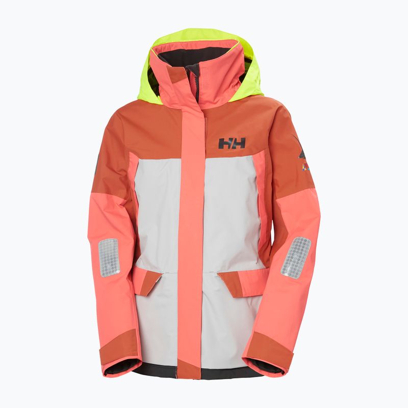 Helly Hansen γυναικείο μπουφάν ιστιοπλοΐας Newport Coastal terracotta 6