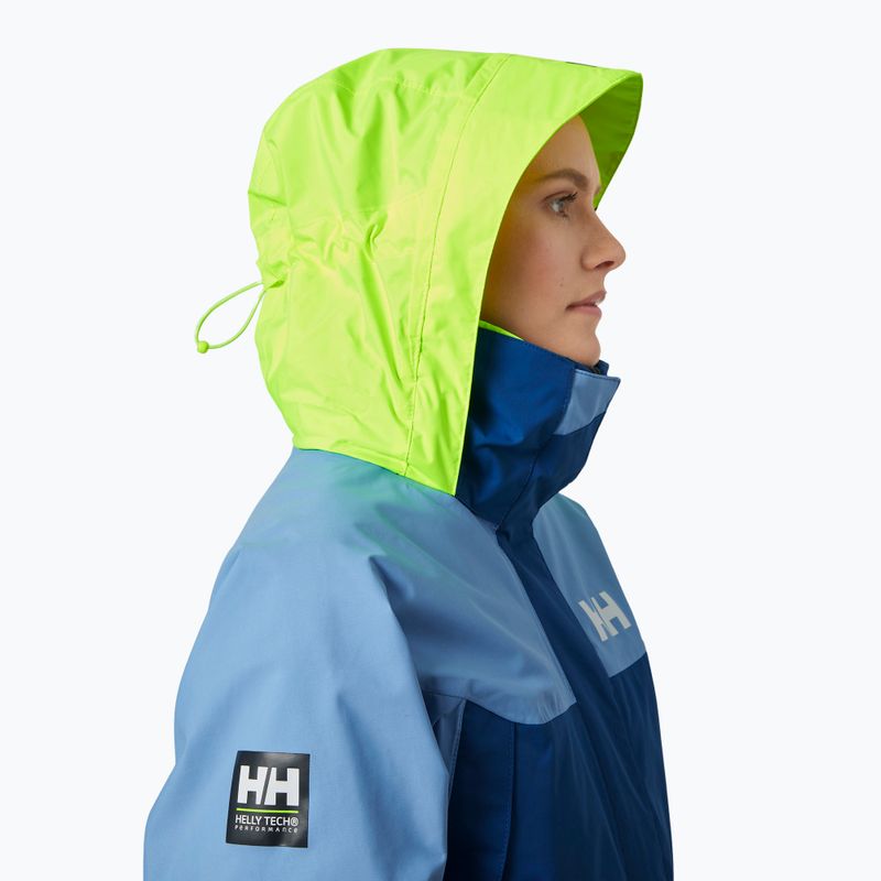 Helly Hansen γυναικείο μπουφάν ιστιοπλοΐας Newport Coastal azurite 3