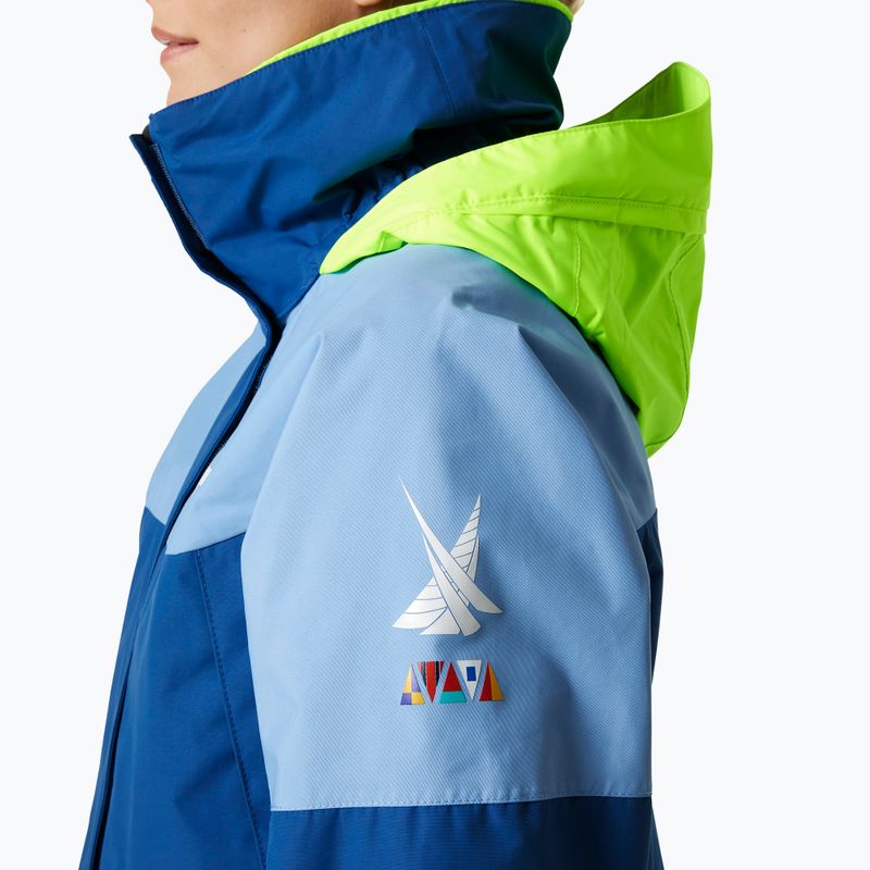 Helly Hansen γυναικείο μπουφάν ιστιοπλοΐας Newport Coastal azurite 4