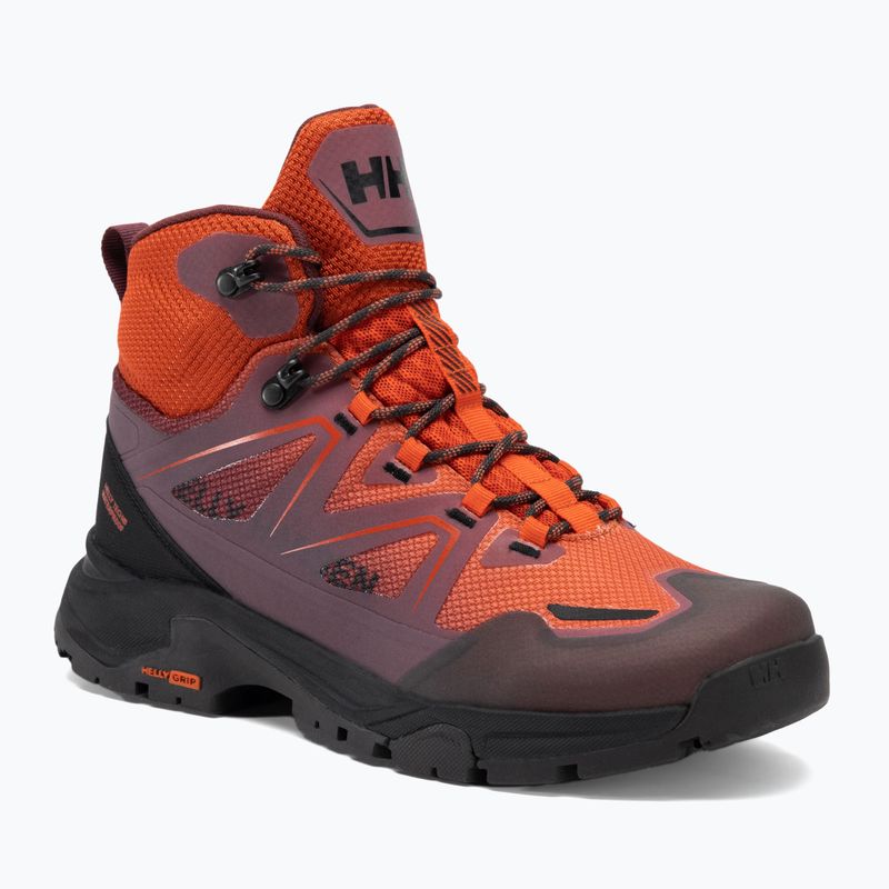 Ανδρικές μπότες πεζοπορίας Helly Hansen Cascade Mid Ht patrol πορτοκαλί