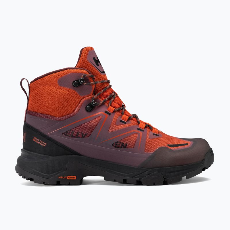 Ανδρικές μπότες πεζοπορίας Helly Hansen Cascade Mid Ht patrol πορτοκαλί 2