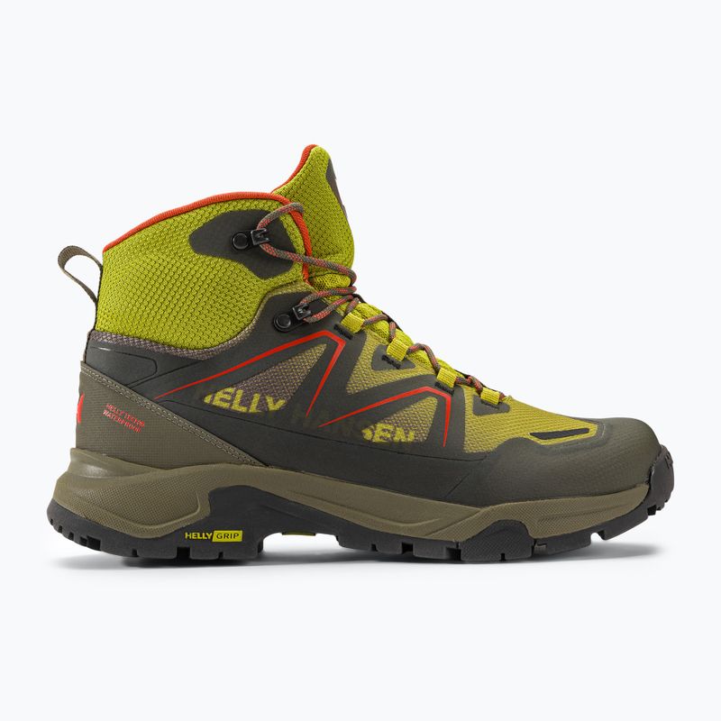 Helly Hansen Cascade Mid HT ανδρικές μπότες πεζοπορίας neon moss/utility green 2