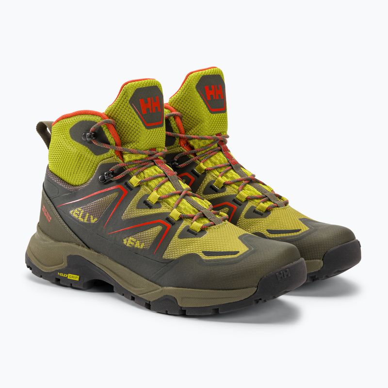 Helly Hansen Cascade Mid HT ανδρικές μπότες πεζοπορίας neon moss/utility green 5