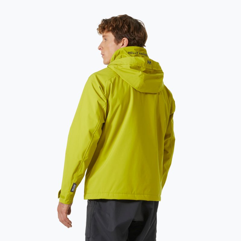 Ανδρικό μπουφάν ιστιοπλοΐας Helly Hansen Hp Racing Lifaloft Hooded bright moss 2