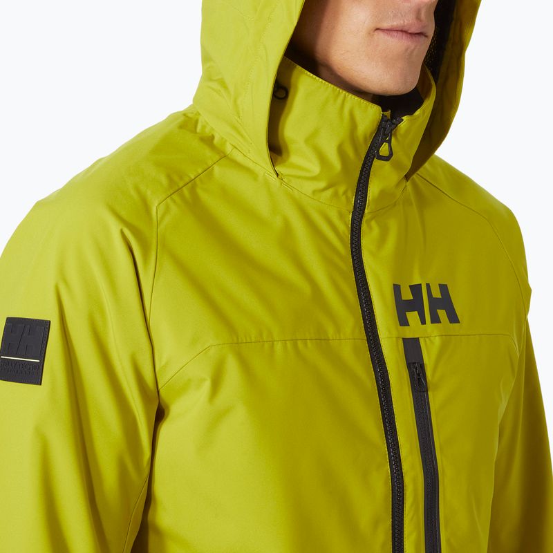 Ανδρικό μπουφάν ιστιοπλοΐας Helly Hansen Hp Racing Lifaloft Hooded bright moss 3