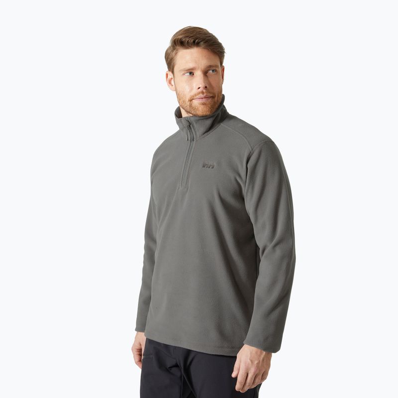 Ανδρικό φούτερ Helly Hansen Daybreaker 1/2 Zip από σκυρόδεμα για trekking