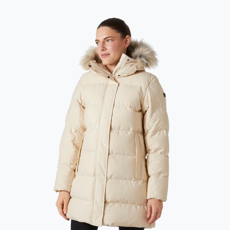 Γυναικείο μπουφάν Blossom Puffy Parka με κρέμα πουπουλένιο μπουφάν