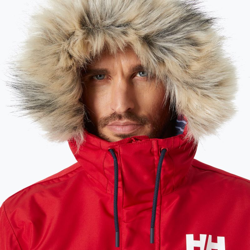 Helly Hansen ανδρικό πουπουλένιο μπουφάν Coastal 3.0 Parka κόκκινο 3