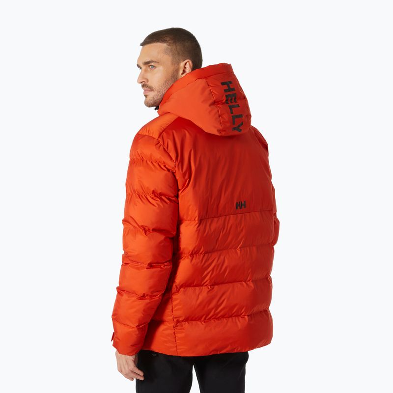 Ανδρικό μπουφάν Helly Hansen Park Puff Parka down jacket patrol orange 2