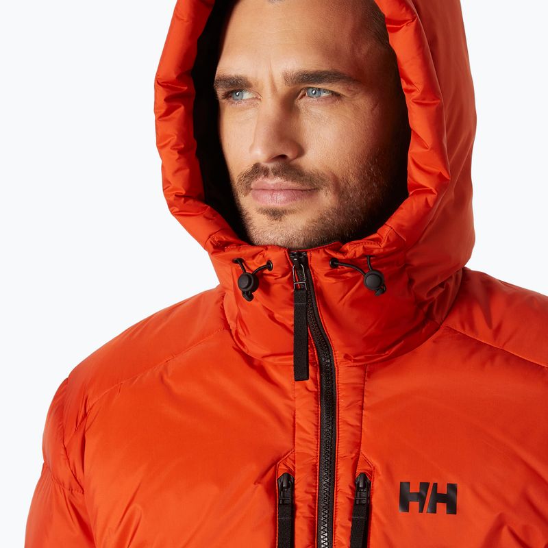 Ανδρικό μπουφάν Helly Hansen Park Puff Parka down jacket patrol orange 3