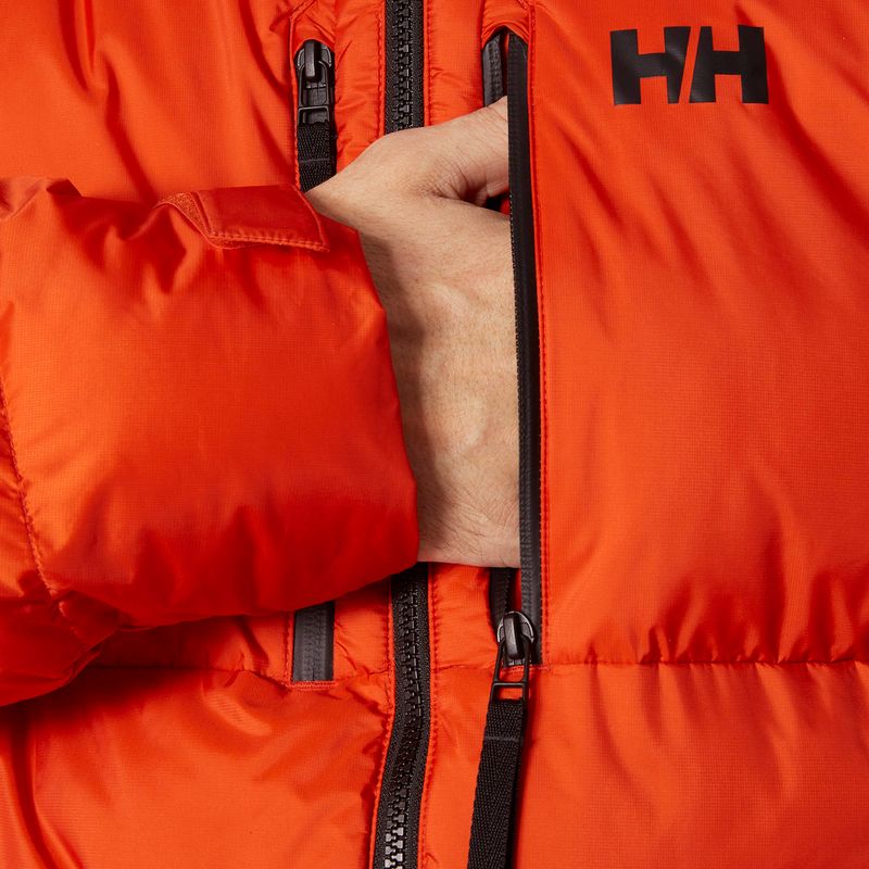 Ανδρικό μπουφάν Helly Hansen Park Puff Parka down jacket patrol orange 4