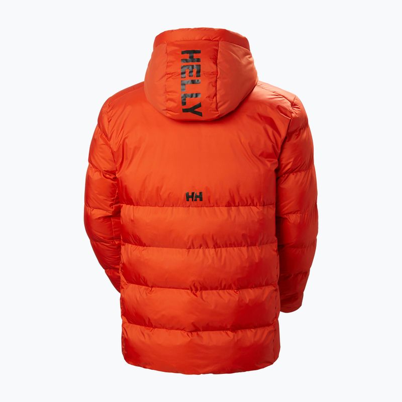 Ανδρικό μπουφάν Helly Hansen Park Puff Parka down jacket patrol orange 8