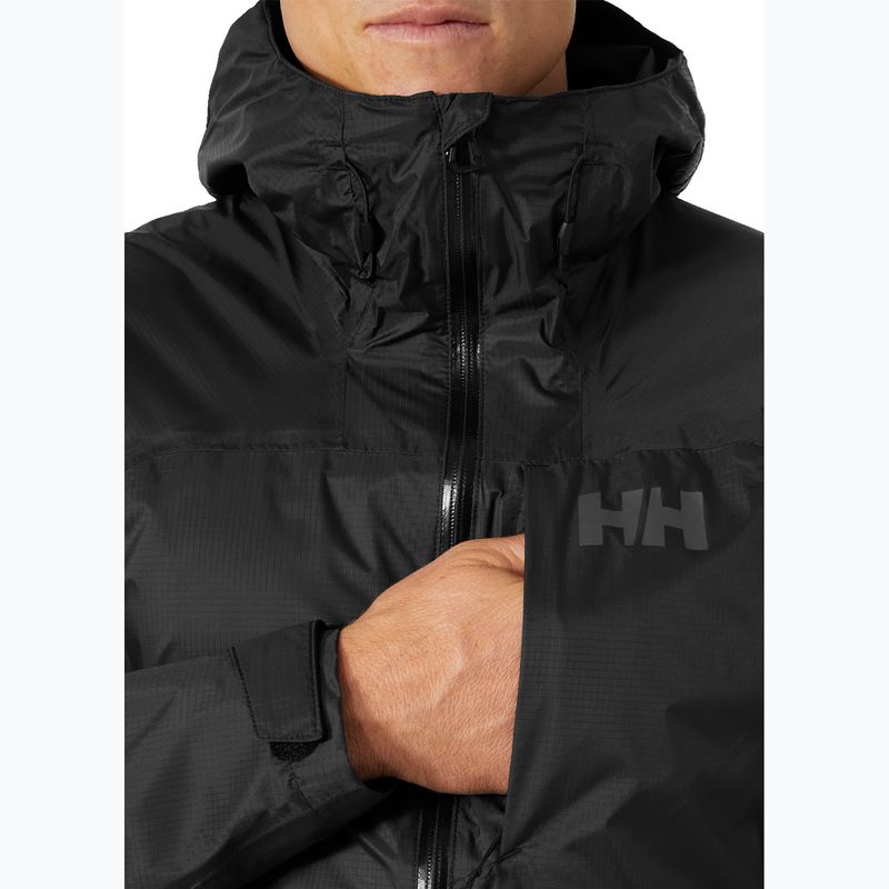 Helly Hansen ανδρικό μπουφάν βροχής Verglas 2L Shell μαύρο 3