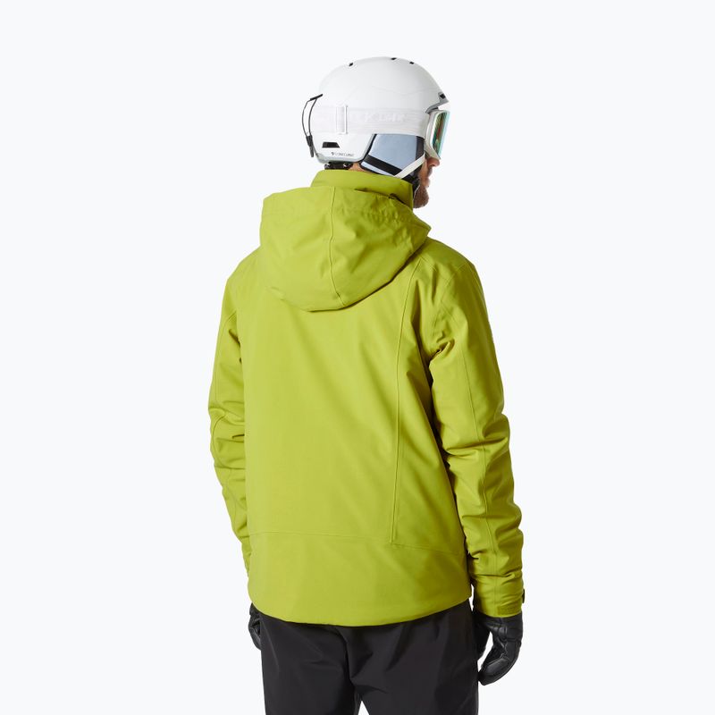 Ανδρικό μπουφάν σκι Helly Hansen Alpha 4.0 bright moss 2