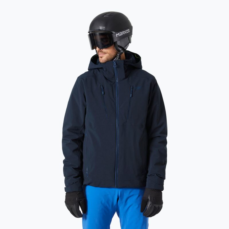 Ανδρικό μπουφάν για σκι Helly Hansen Alpha 4.0 navy