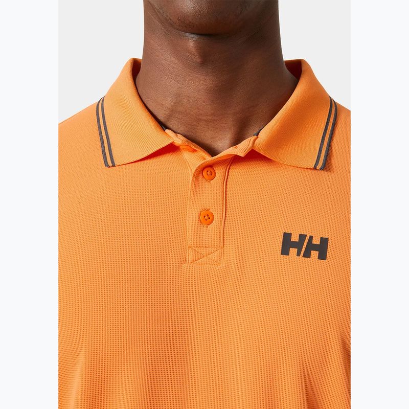 Ανδρικό μπλουζάκι πόλο Helly Hansen Kos Polo poppy orange 3