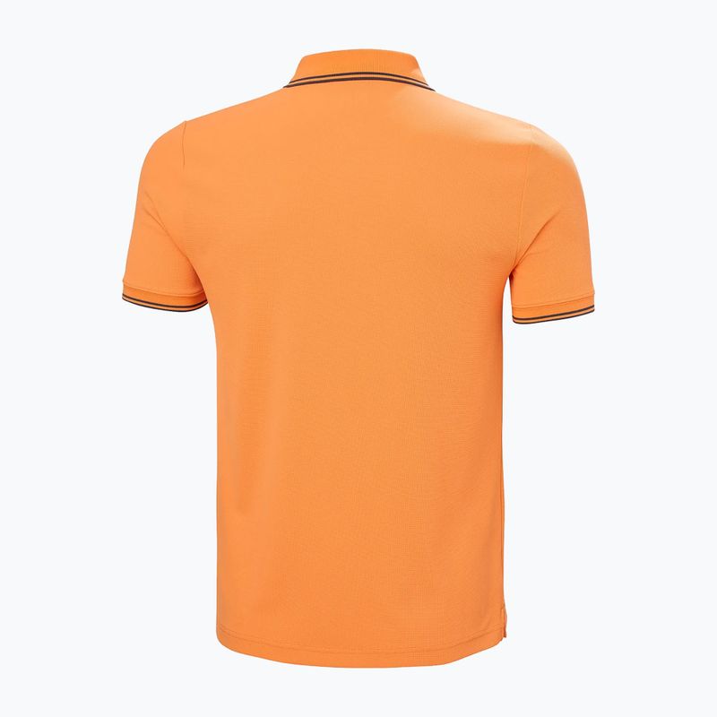 Ανδρικό μπλουζάκι πόλο Helly Hansen Kos Polo poppy orange 6