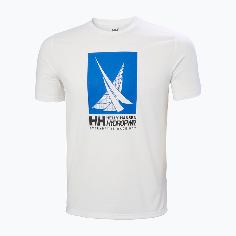 Ανδρικό Helly Hansen HP Race Graphic T-shirt λευκό 5