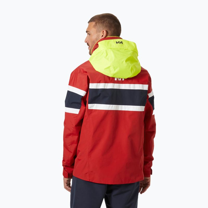 Ανδρικό ιστιοπλοϊκό μπουφάν Helly Hansen Salt Original red 2