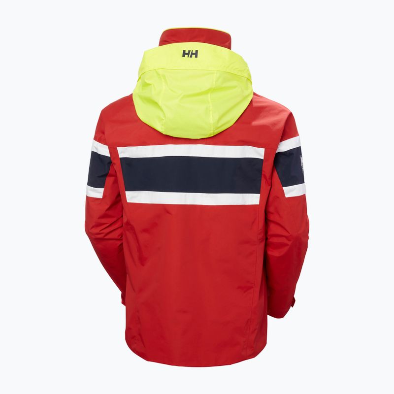 Ανδρικό ιστιοπλοϊκό μπουφάν Helly Hansen Salt Original red 5