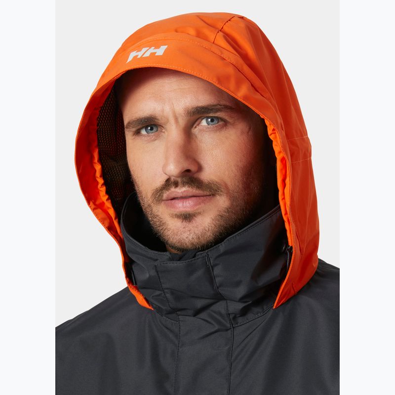 Ανδρικό ιστιοπλοϊκό μπουφάν Helly Hansen Salt Inshore ebony 3